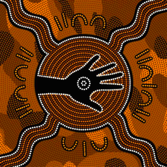 Aboriginal tekening 