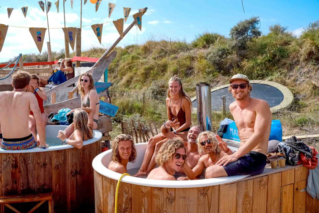 Surfana Festival hottub